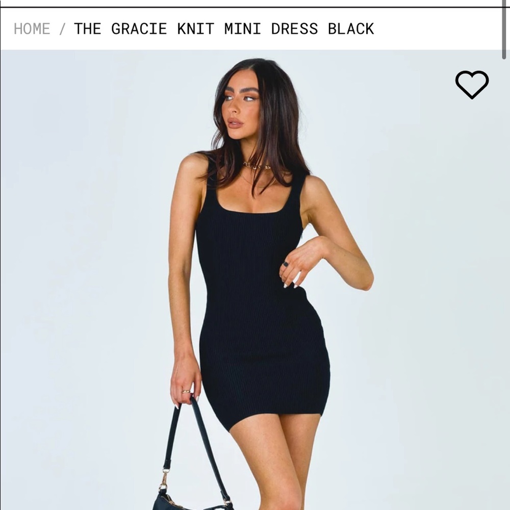 The Gracie knit mini dress